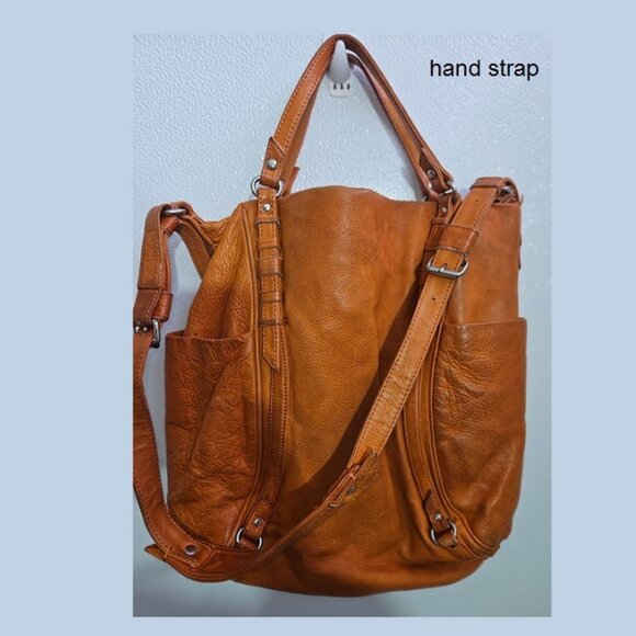 Shoulder/Crossbody/Handbag/Satchel/leather/vibrant color/bohemian - Picture 2 of 11